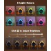 Alarm Clocks for Bedrooms with 8 Colors Night Light, 6 Sleep Sounds, OK to Wake Clock for Kids, Adults, Heavy Sleepers with Snooze Function, Cute Digital Alarm Clock for Girls/Boys/Teens